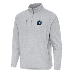 Minnesota Timberwolves Antigua Certain Quarter-Zip Tri-Blend Sweatshirt Discount