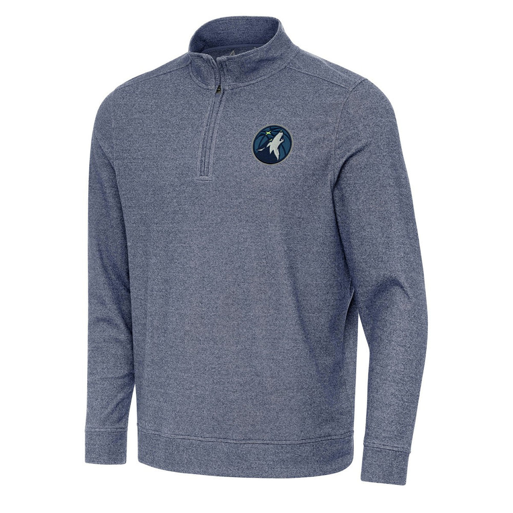 Minnesota Timberwolves Antigua Subtle Quarter-Zip Sweatshirt Online