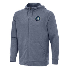 Minnesota Timberwolves Antigua Effortless Full-Zip Hoodie Jacket Outlet