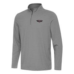 New Orleans Pelicans Antigua Twine Quarter-Zip Top On Sale