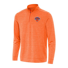 New York Knicks Antigua Bright Quarter-Zip Top Online