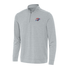 Oklahoma City Thunder Antigua Bright Quarter-Zip Top On Sale