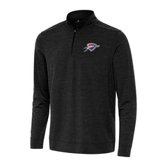 Oklahoma City Thunder Antigua Bright Quarter-Zip Top On Sale