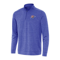 Oklahoma City Thunder Antigua Bright Quarter-Zip Top On Sale