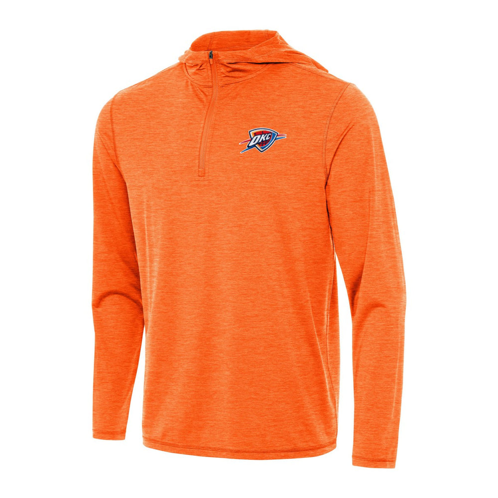 Oklahoma City Thunder Antigua Tidy Quarter-Zip Hoodie Discount