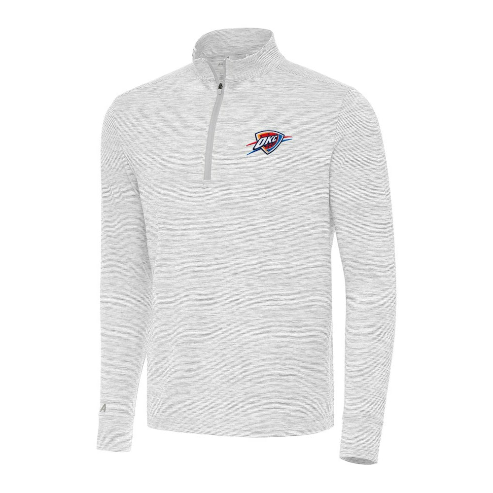 Oklahoma City Thunder Antigua Cause Quarter-Zip Top For Sale
