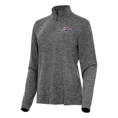 Oklahoma City Thunder Antigua Women's Mentor Quarter-Zip Mock Long Sleeve Top For Sale