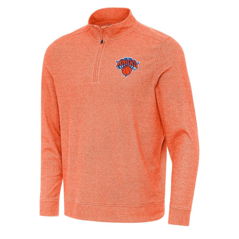 New York Knicks Antigua Subtle Quarter-Zip Sweatshirt Online