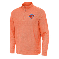 New York Knicks Antigua Subtle Quarter-Zip Sweatshirt Online