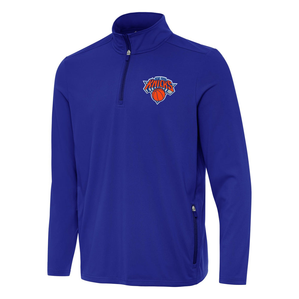 New York Knicks Antigua Perilous Quarter-Zip Sweatshirt Online