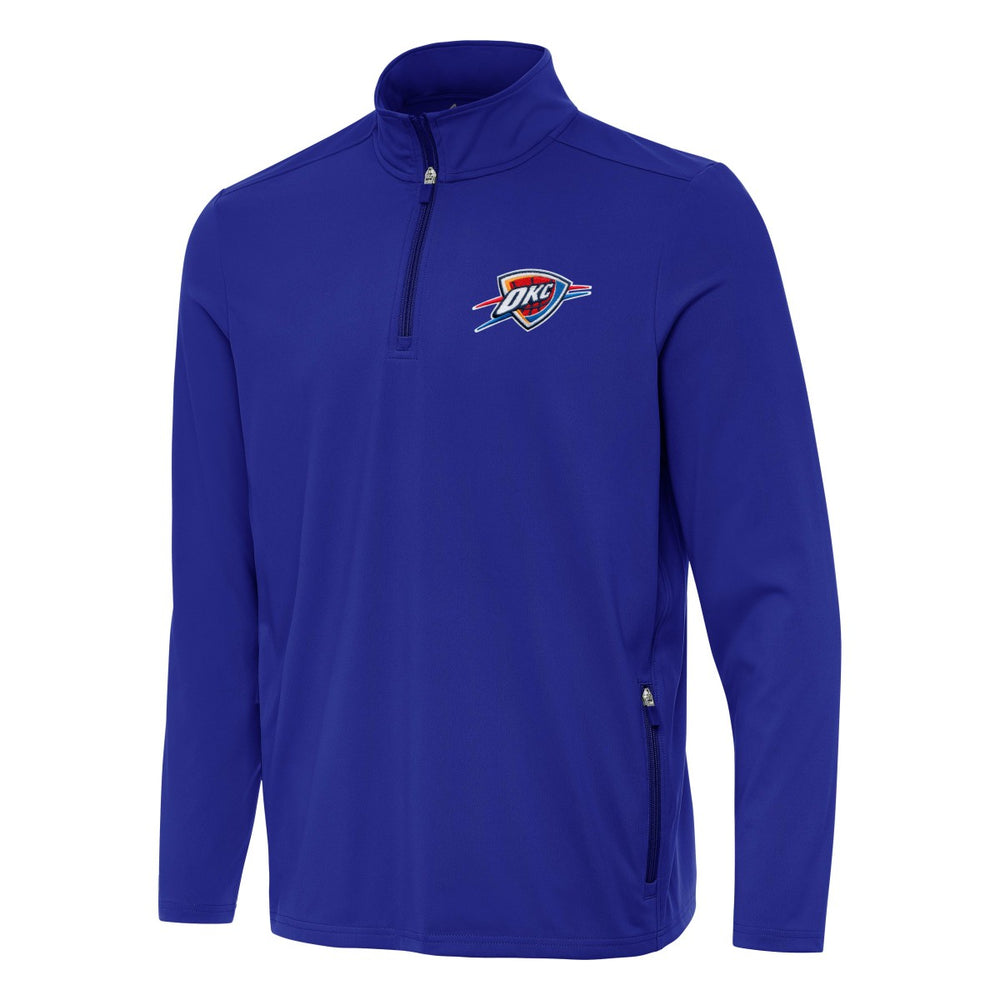 Oklahoma City Thunder Antigua Perilous Quarter-Zip Sweatshirt Discount