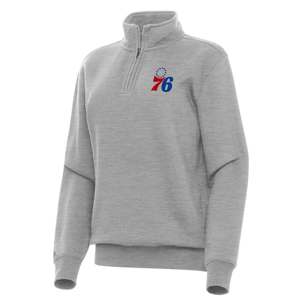 Philadelphia 76ers Antigua Women's Victory Quarter-Zip Sweatshirt Outlet
