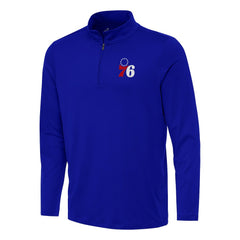 Philadelphia 76ers Antigua Reprocess Quarter-Zip Top Discount