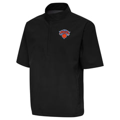 New York Knicks Antigua Brisk Quarter-Zip Windbreaker On Sale
