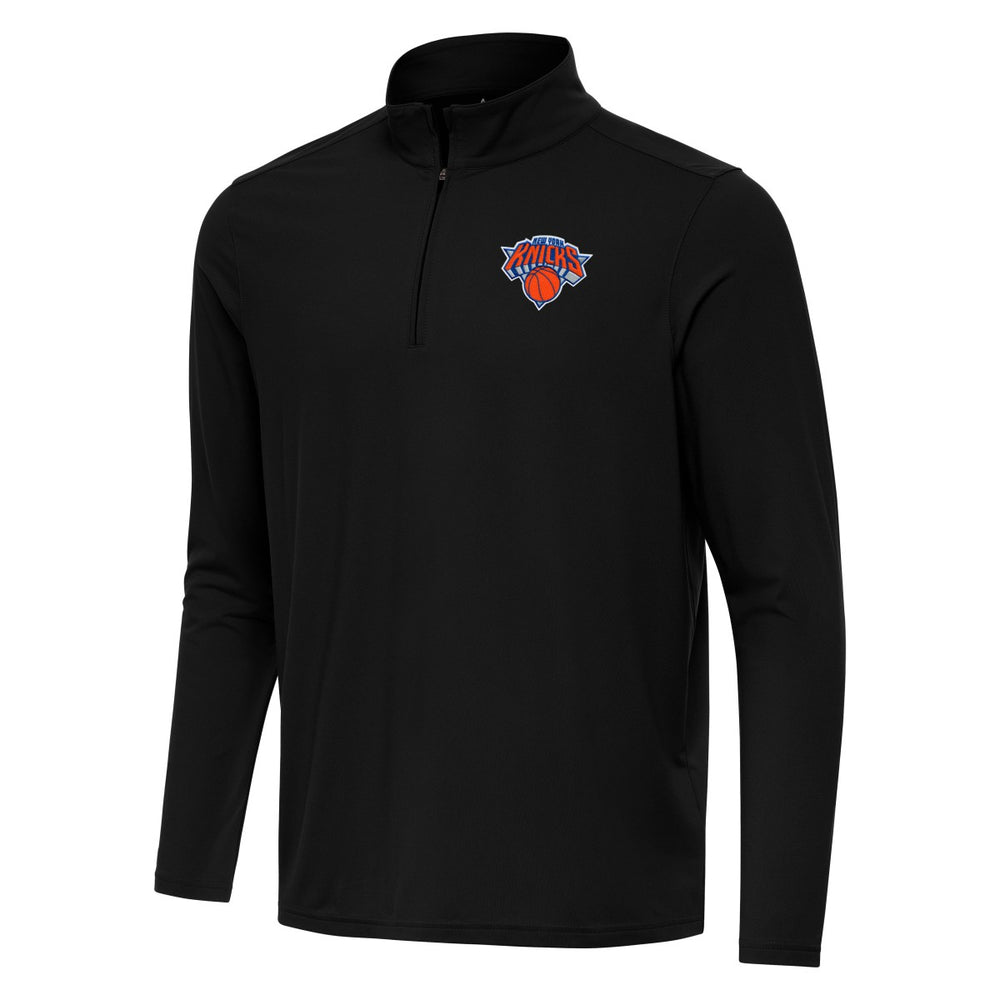 New York Knicks Antigua Intent Quarter-Zip Top Discount