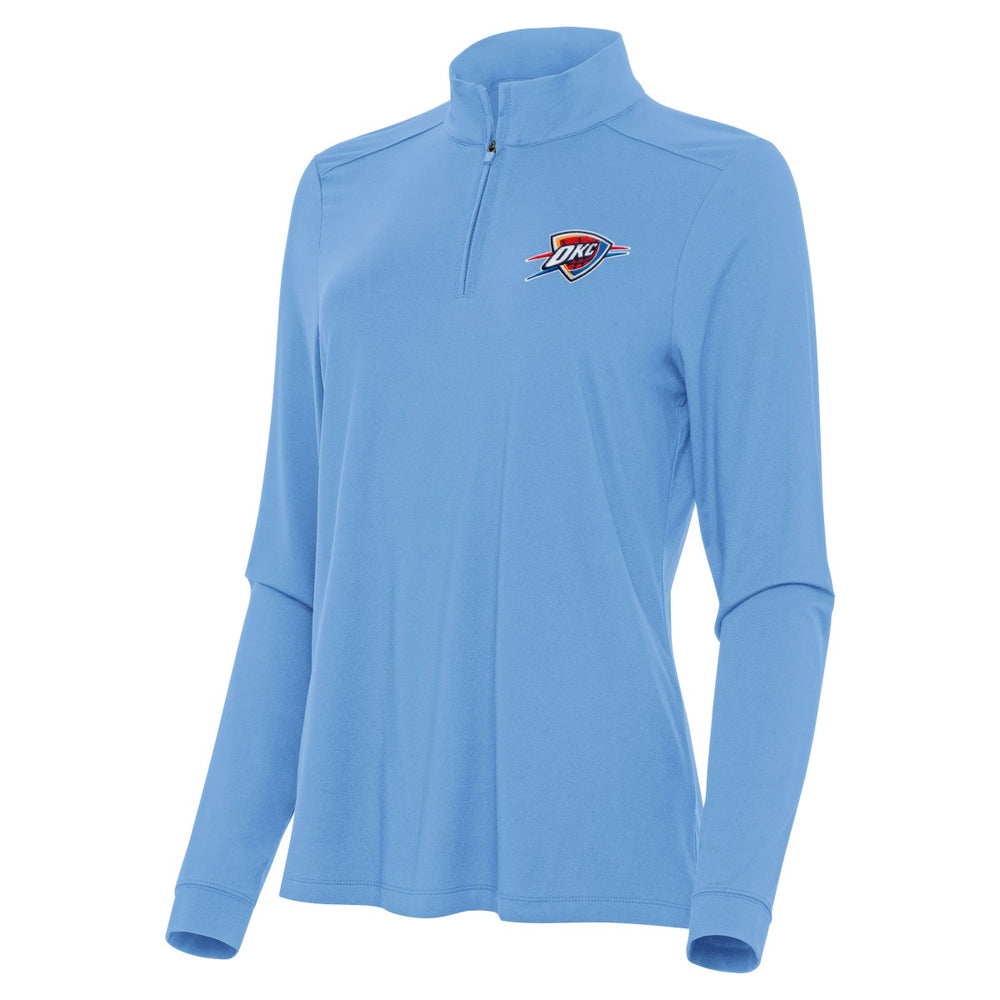 Oklahoma City Thunder Antigua Women's Intent Quarter-Zip Top On Sale