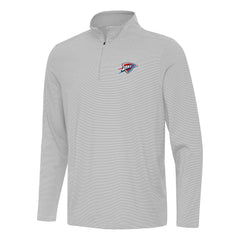 Oklahoma City Thunder Antigua Twine Quarter-Zip Top For Sale