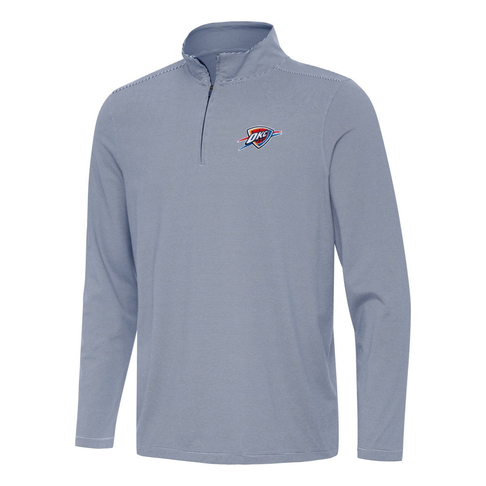 Oklahoma City Thunder Antigua Twine Quarter-Zip Top Outlet