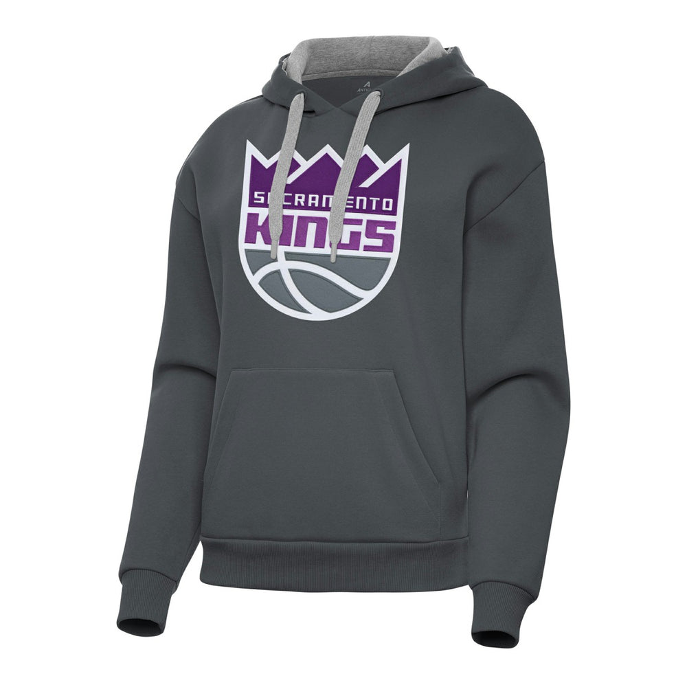 Sacramento Kings Antigua Women's Victory Pullover Hoodie New