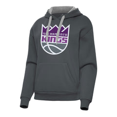 Sacramento Kings Antigua Women's Victory Pullover Hoodie New