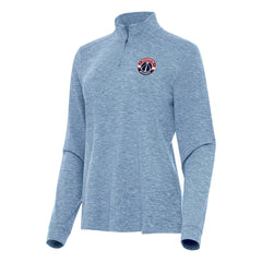 Washington Wizards Antigua Women's Mentor Quarter-Zip Mock Long Sleeve Top For Sale