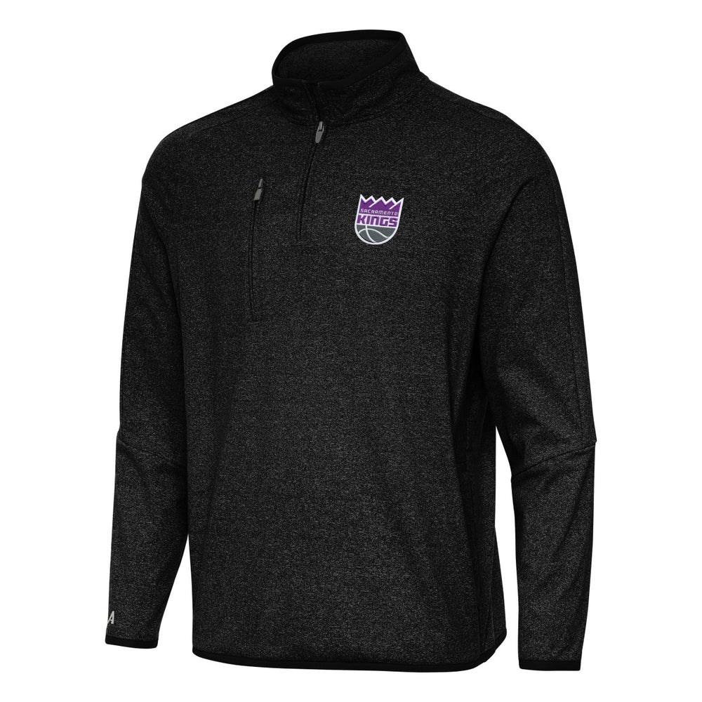 Sacramento Kings Antigua Certain Quarter-Zip Tri-Blend Sweatshirt Discount