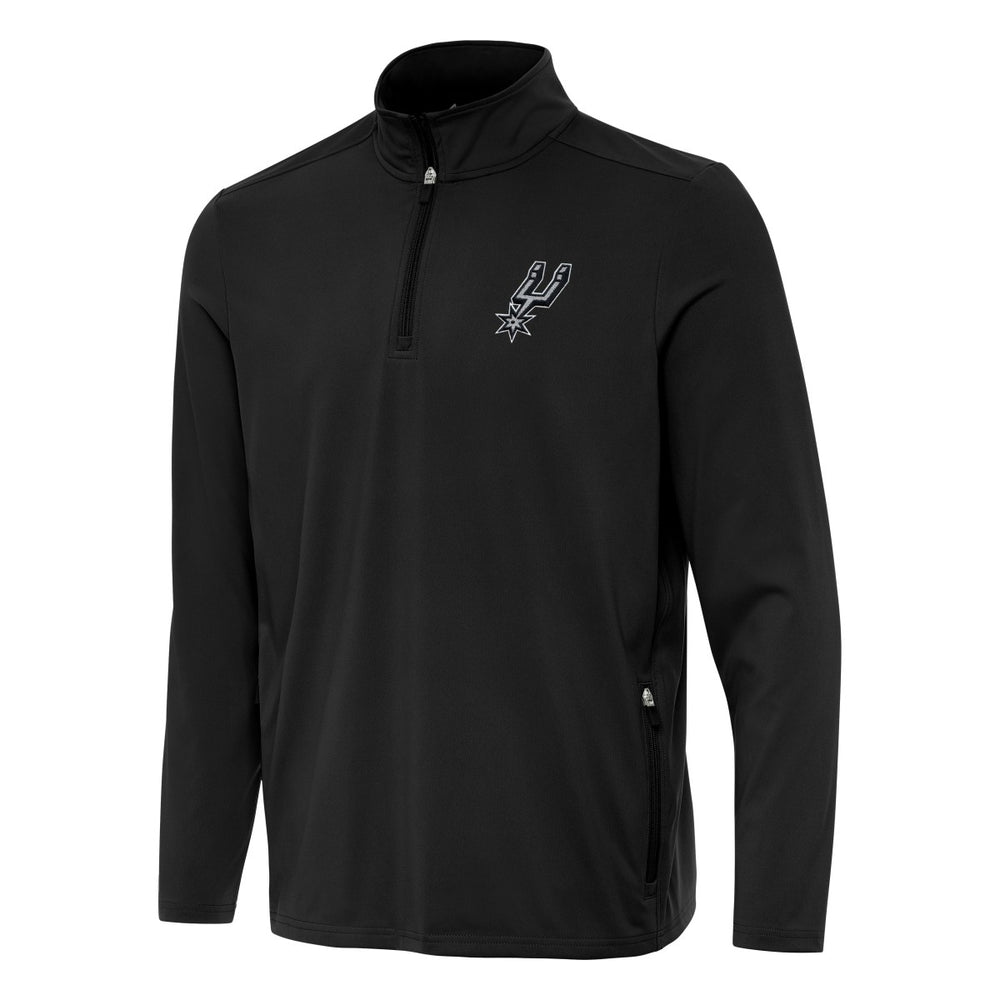 San Antonio Spurs Antigua Perilous Quarter-Zip Sweatshirt On Sale