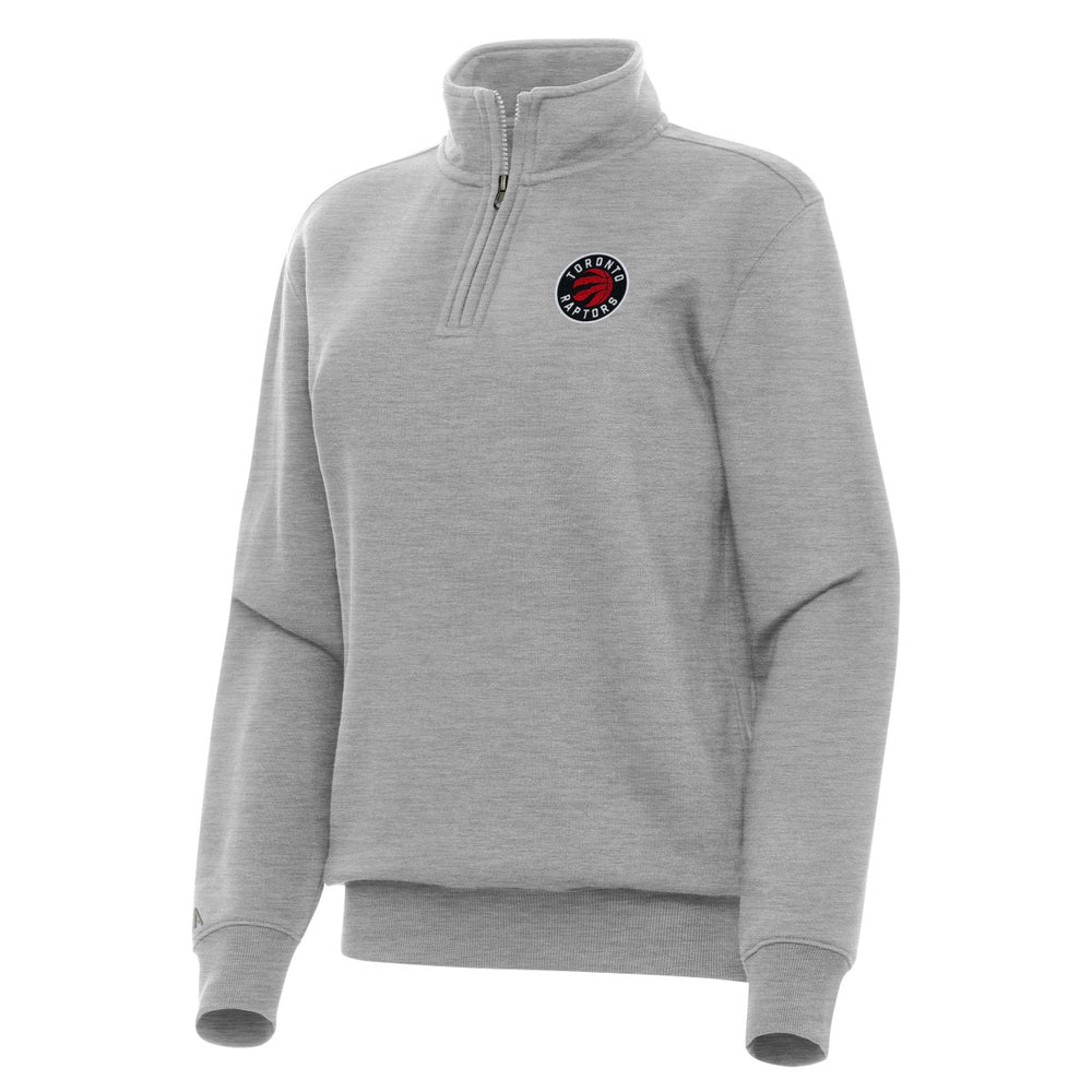 Toronto Raptors Antigua Women's Victory Quarter-Zip Sweatshirt On Sale