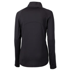 Cleveland Browns Cutter & Buck Women's Adapt Eco Knit Stretch Recycled Half-Zip Pullover Top