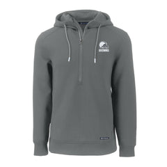 Cleveland Browns Cutter & Buck Roam Eco Recycled Half-Zip Pullover Hoodie