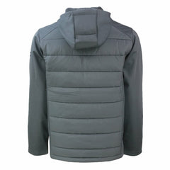Cleveland Browns Cutter & Buck Evoke Hybrid Eco Softshell Recycled Full-Zip Hooded Jacket