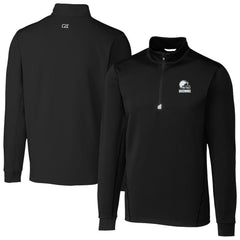 Cleveland Browns Cutter & Buck Big & Tall Traverse Stretch Eco Quarter-Zip Pullover Top