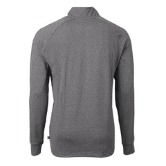 Cleveland Browns Cutter & Buck Big & Tall Adapt Eco Knit Quarter-Zip Top