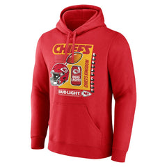 Kansas City Chiefs Bud Light Pullover Hoodie