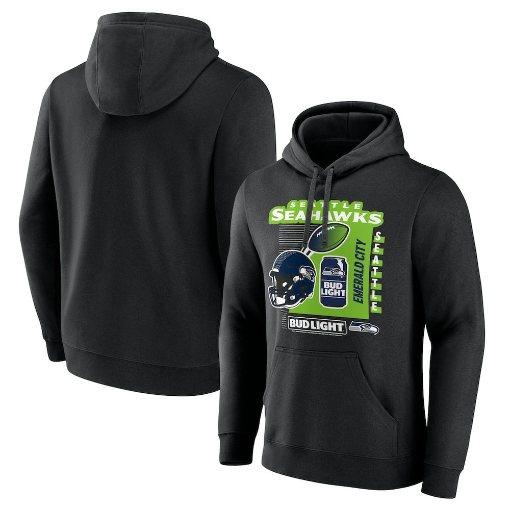 Seattle Seahawks Bud Light Pullover Hoodie