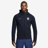 USMNT Tech Fleece Full-Zip Hoodie - Navy - Nike