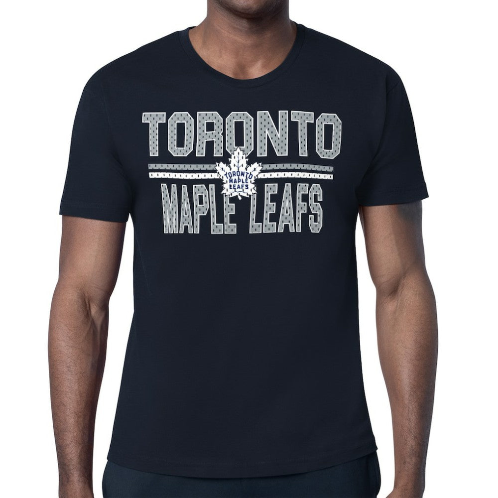 Toronto Maple Leafs Starter Mesh Look Team Name T-Shirt Sale