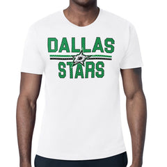 Dallas Stars Starter Mesh Look Team Name T-Shirt On Sale