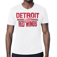 Detroit Red Wings Starter Mesh Look Team Name T-Shirt Online