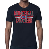 Montreal Canadiens Starter Mesh Look Team Name T-Shirt On Sale