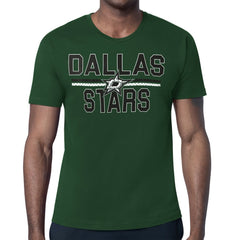 Dallas Stars Starter Mesh Look Team Name T-Shirt For Sale