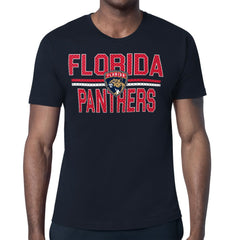 Florida Panthers Starter Mesh Look Team Name T-Shirt Discount