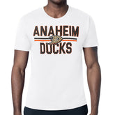 Anaheim Ducks Starter Mesh Look Team Name T-Shirt Sale