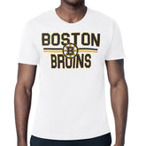 Boston Bruins Starter Mesh Look Team Name T-Shirt Online