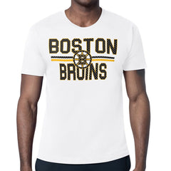 Boston Bruins Starter Mesh Look Team Name T-Shirt Online