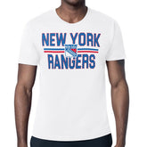New York Rangers Starter Mesh Look Team Name T-Shirt Sale