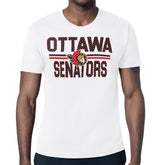 Ottawa Senators Starter Mesh Look Team Name T-Shirt For Sale