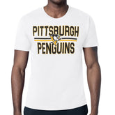 Pittsburgh Penguins Starter Mesh Look Team Name T-Shirt Outlet
