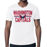 Washington Capitals Starter Mesh Look Team Name T-Shirt Discount