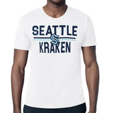 Seattle Kraken Starter Mesh Look Team Name T-Shirt Sale